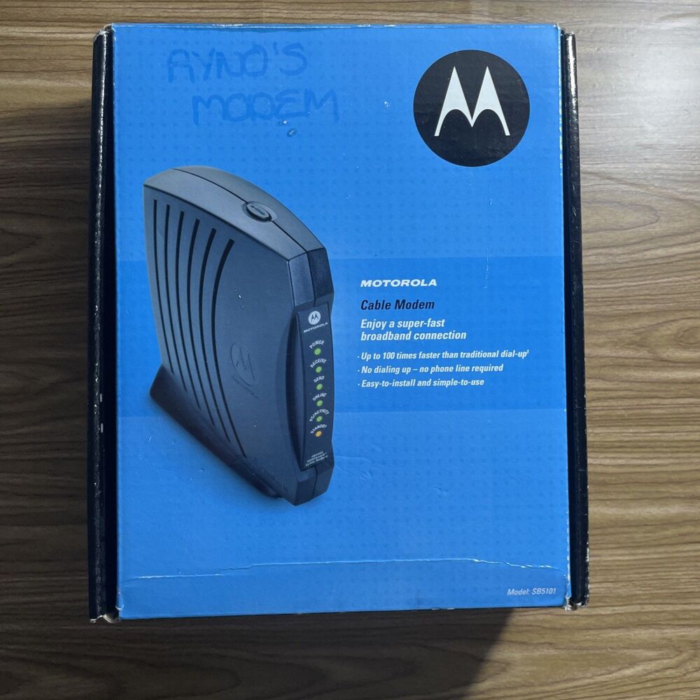 NEW Motorola Cable Modem Model SB5101